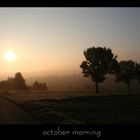 october morning