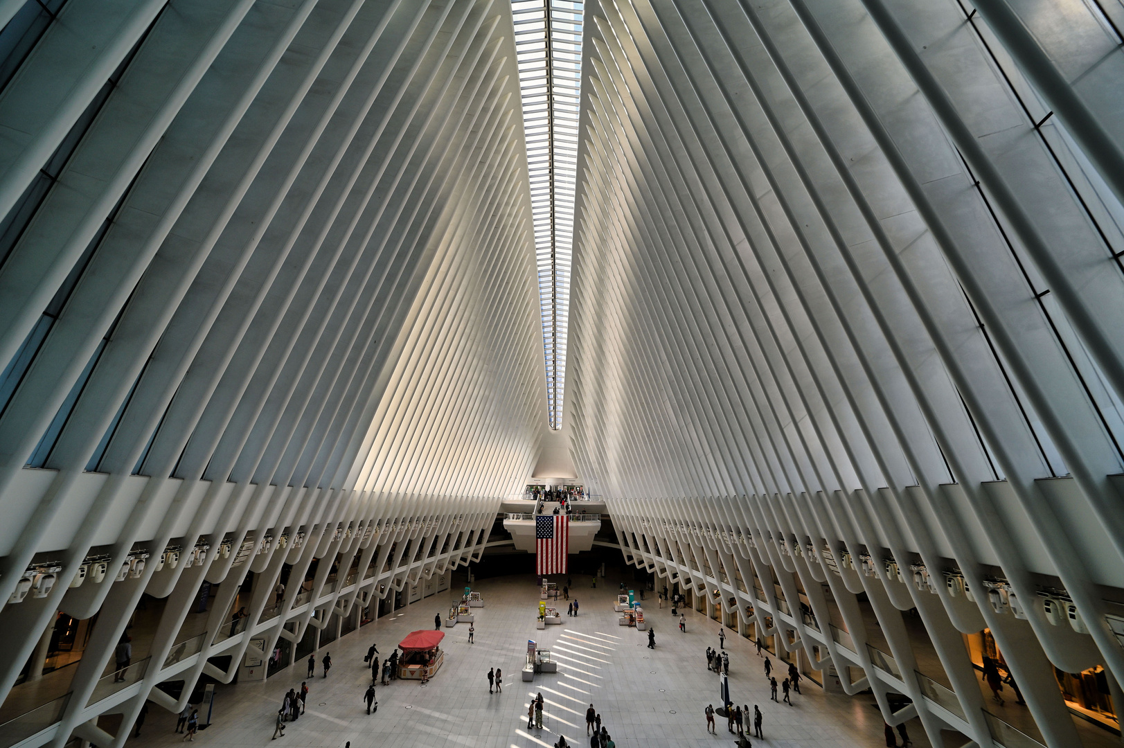 Oculus-Bahnhof in New York