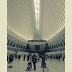 "Oculus" di S:Calatrava...Interno..