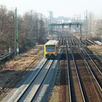 ODEG-Bahn Cottbus - Forst / Lausitz: Trotz der Kälte pünktlich