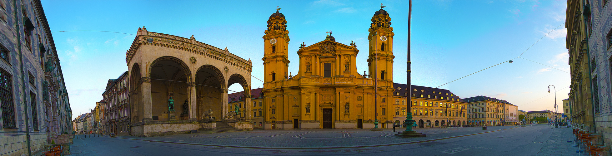 Odenonsplatz München 180°