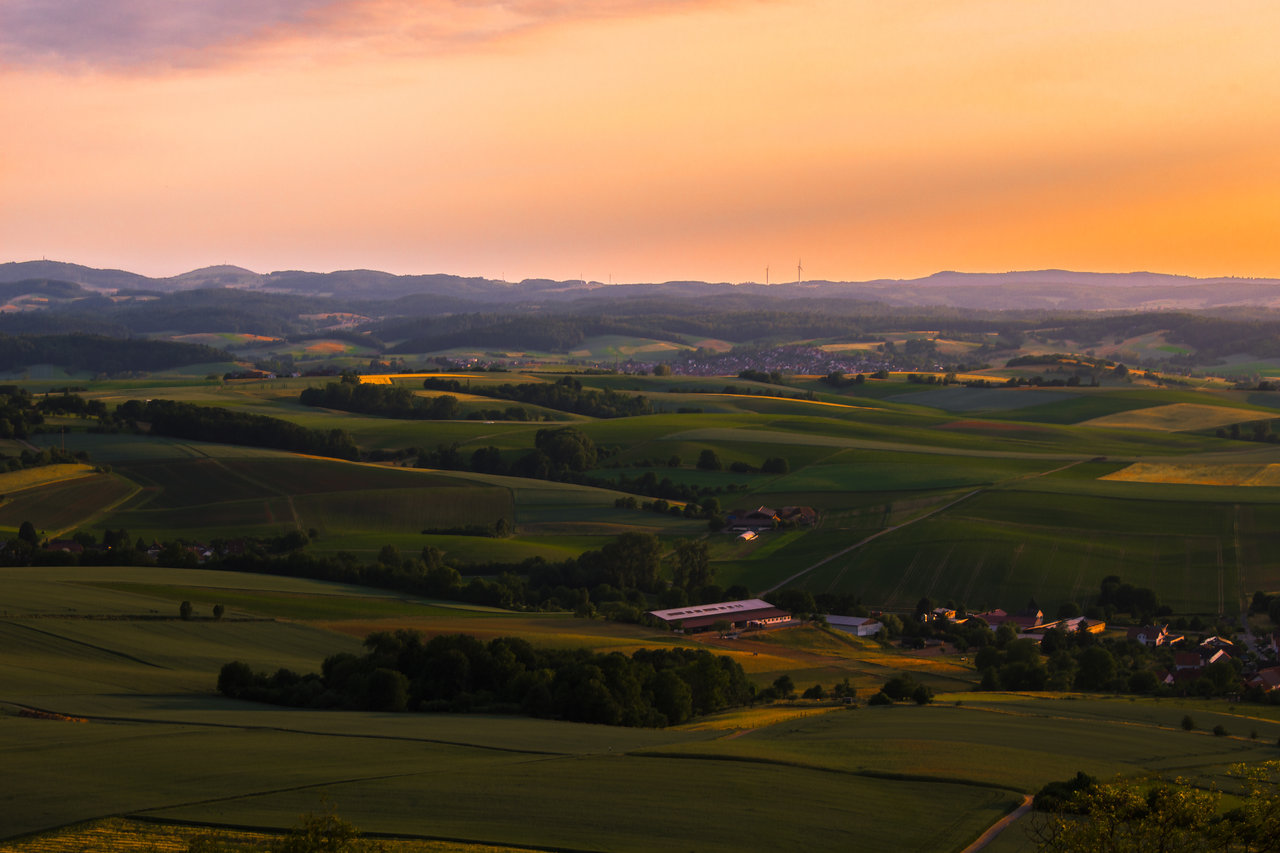 Odenwald am Abend