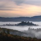 Odenwald | Lindenfels im Nebel