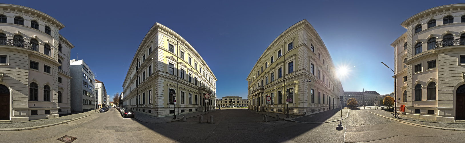 Odeonsplatz Rückseite  360º