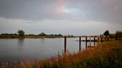 Oder-Neiße-Radweg.17 < Abendstimmung >