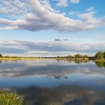 Oder- Neißemündung am warmen Sommertag