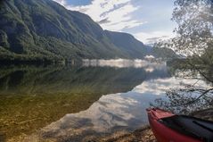 oder wir nehmen das Boot und schwimmen weiter draussen