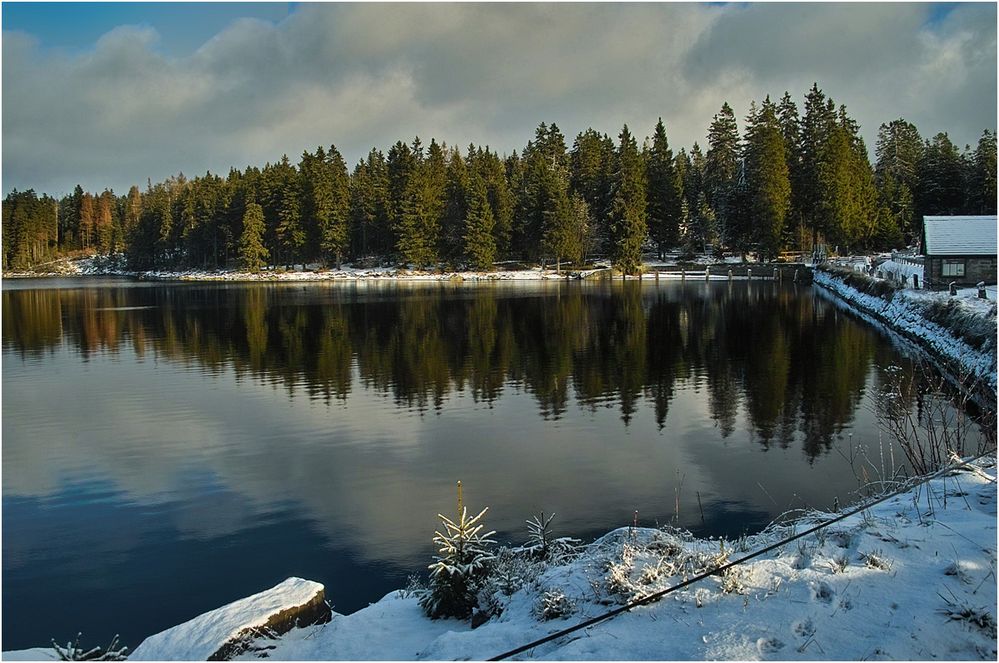 Odertalsee im Harz