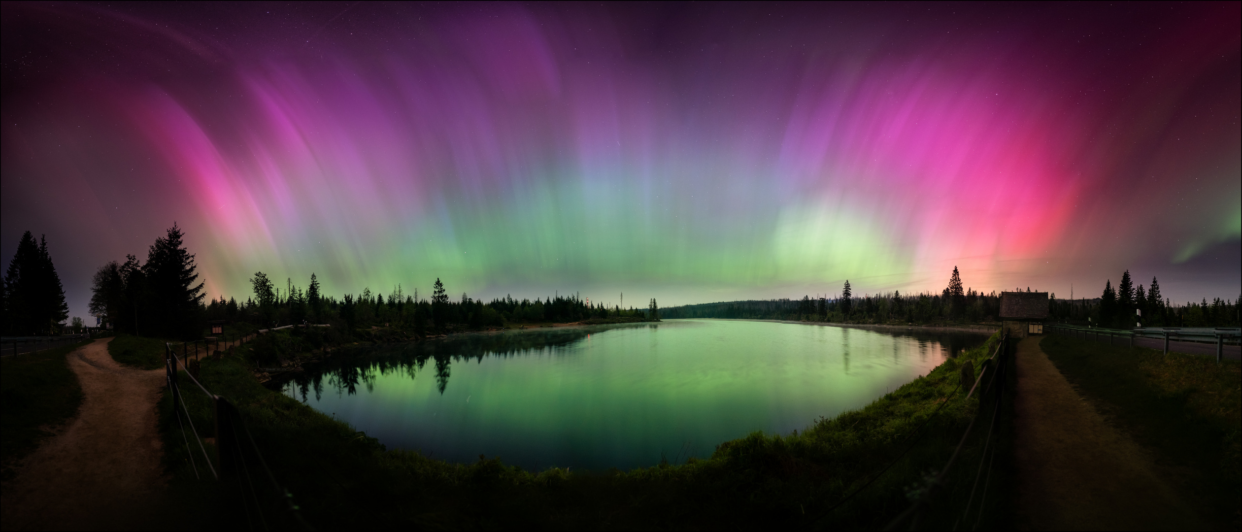 * Oderteich Aurora Boralis *