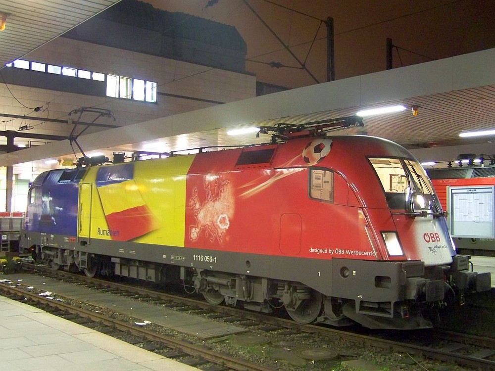 ÖBB 1116 056 EM-Lok Rumänien