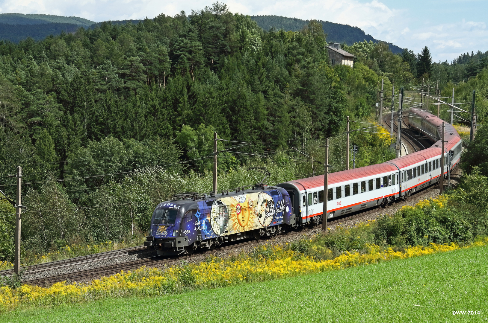 ÖBB 1116 077 Galileo-Michelangelo