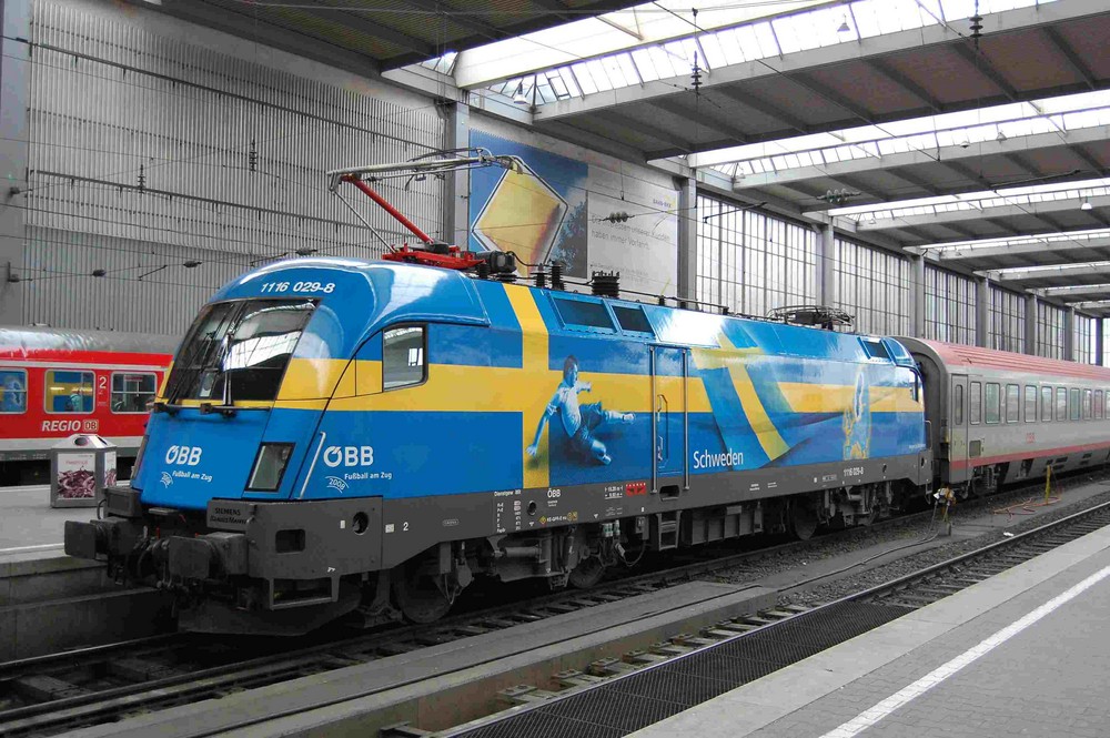 ÖBB 1116 am EC 113