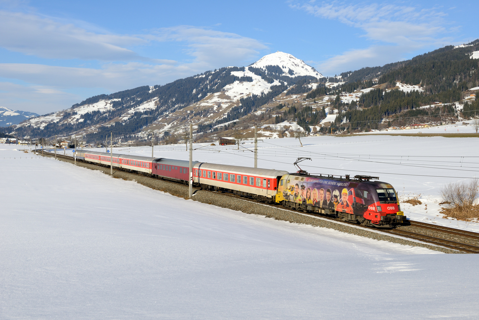 ÖBB 1116.153 "ÖAMTC" Brixen im Thale