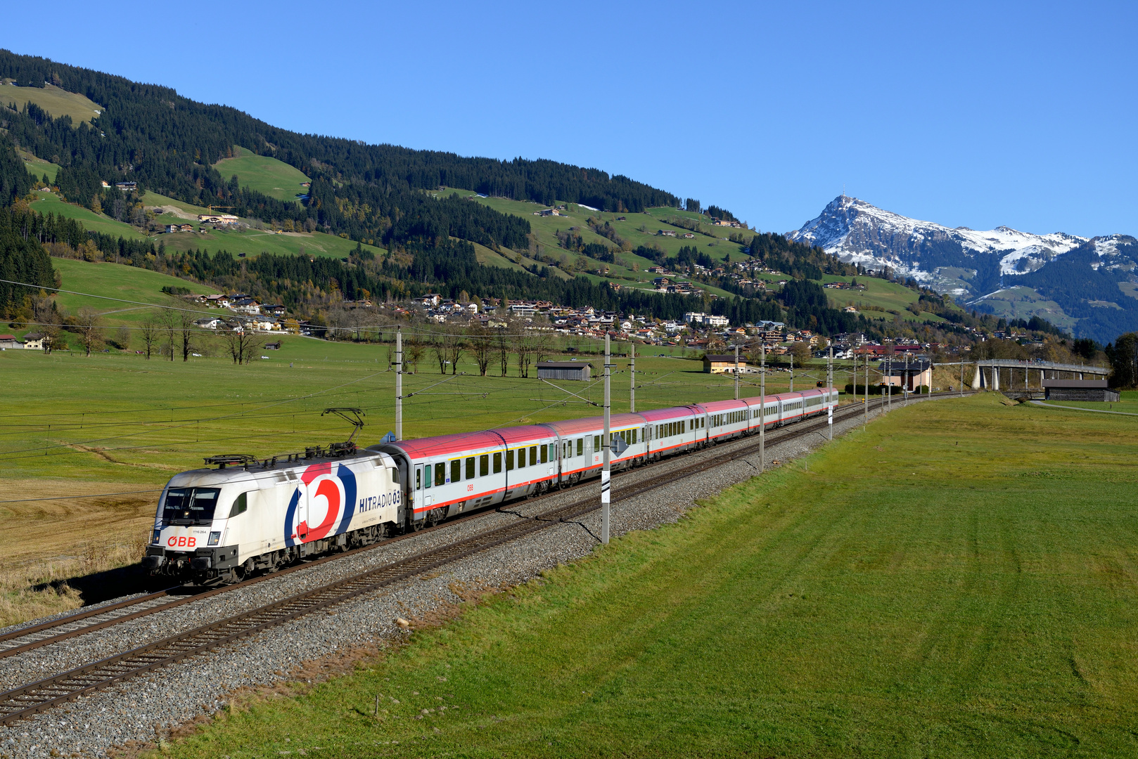 ÖBB 1116.264 "Hitradio Ö3" Brixen im Thale