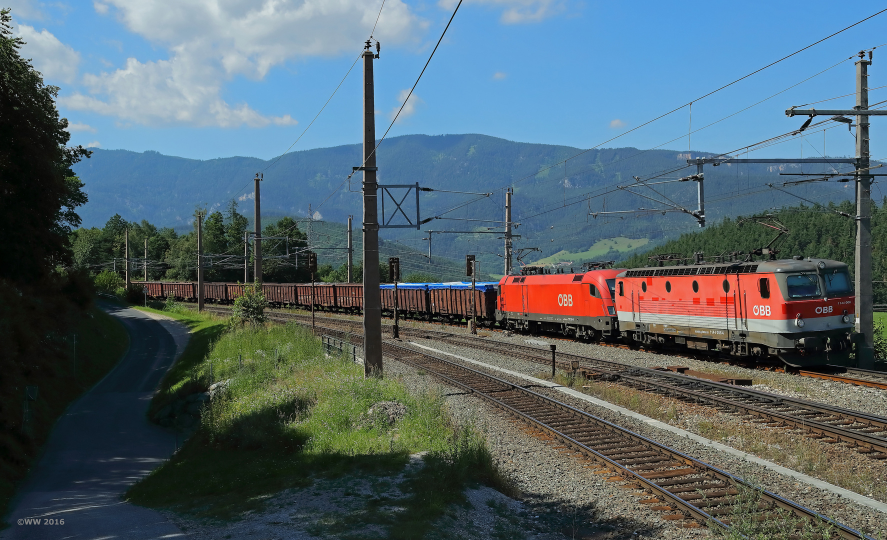 ÖBB 1144 006 am Eichberg...