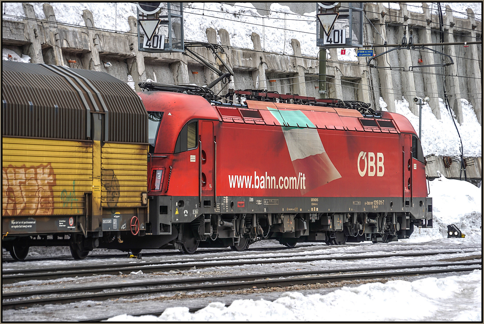 ÖBB 1216 014 Foto & Bild güterzug, verkehr, fahrzeuge Bilder auf
