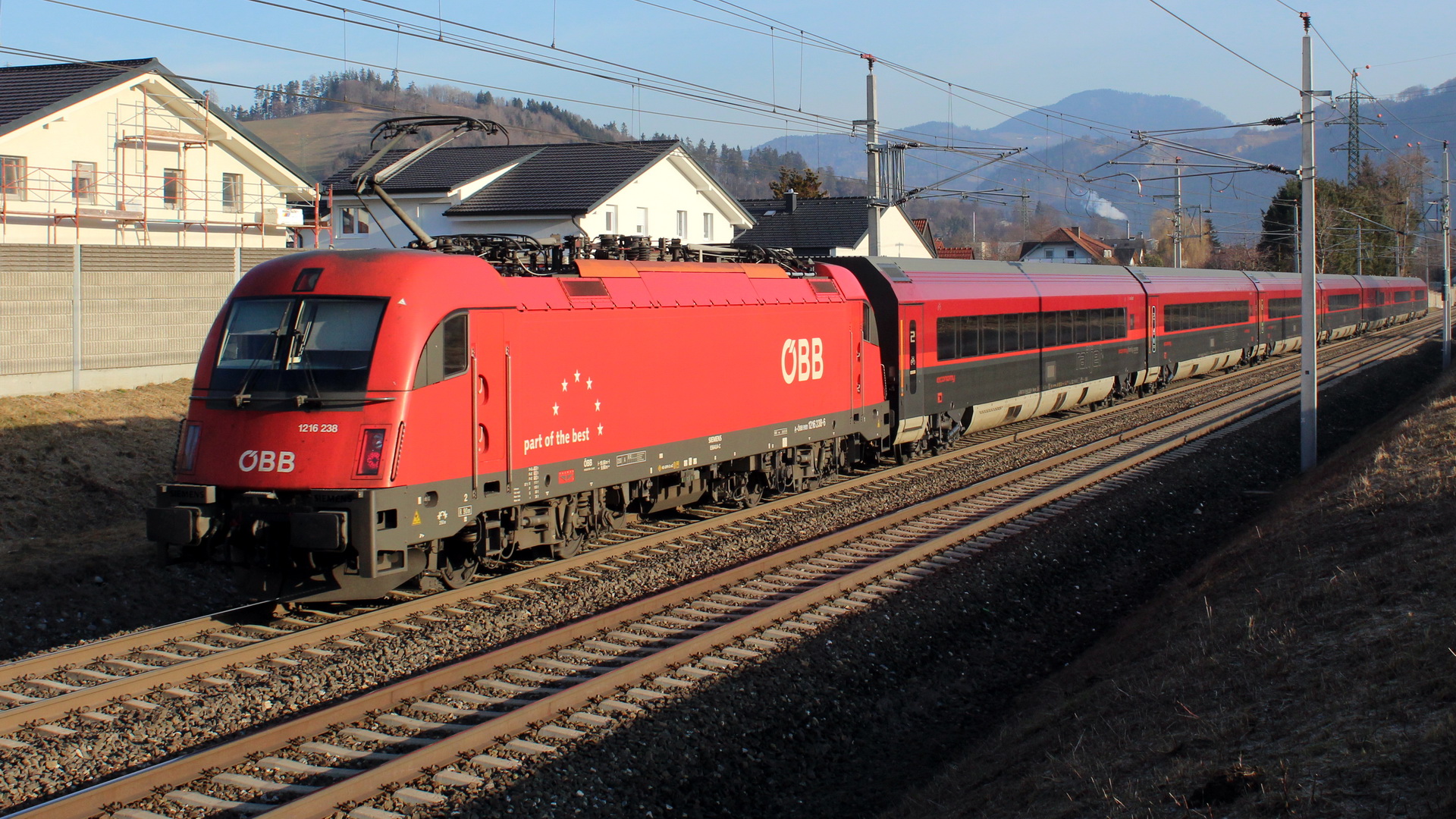 ÖBB 1216 238 mit railjet