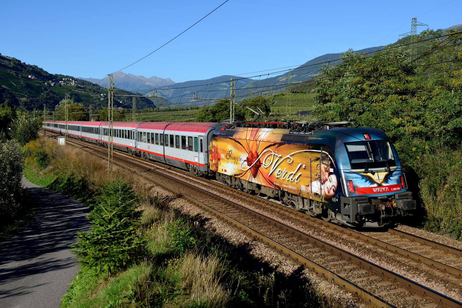 ÖBB 1216.019 "Wagner/Verdi" Albes/Albeins