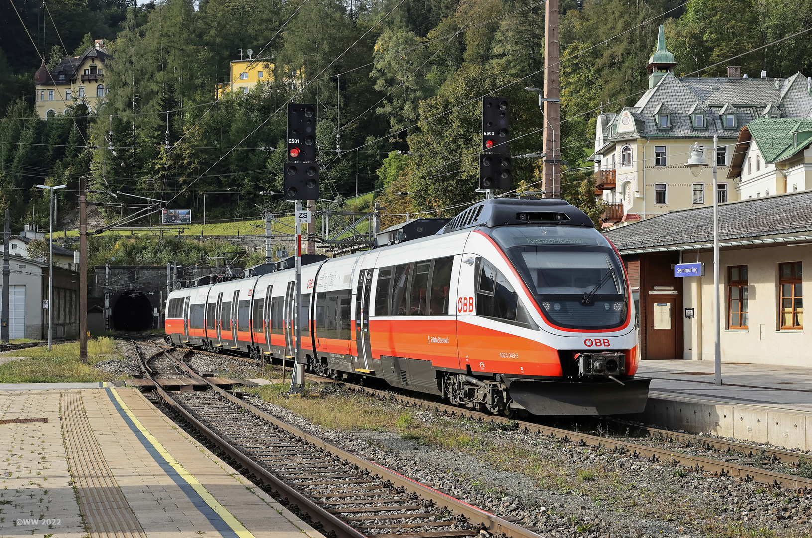 ÖBB 4024 043-3 am Semmering