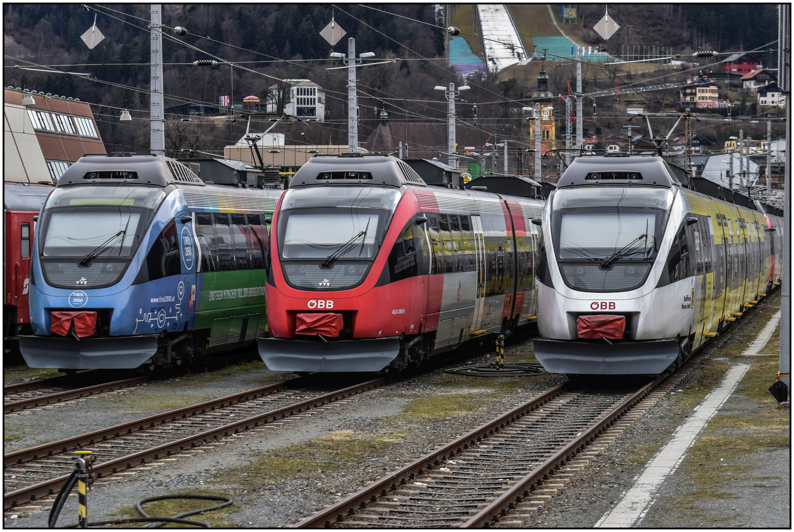 ÖBB Baureihe 4024 im Bahnhof Innsbruck Foto & Bild | österreich ...