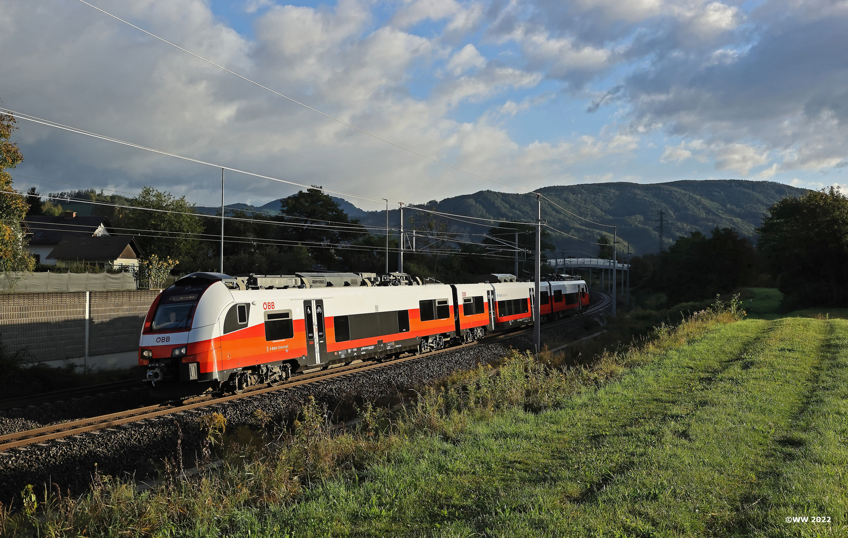 ÖBB Cityjet morgens in Kleinstübing!