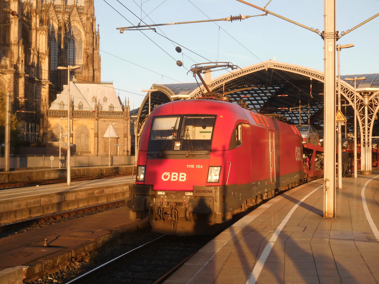 ÖBB Nightjet in Köln Hbf.