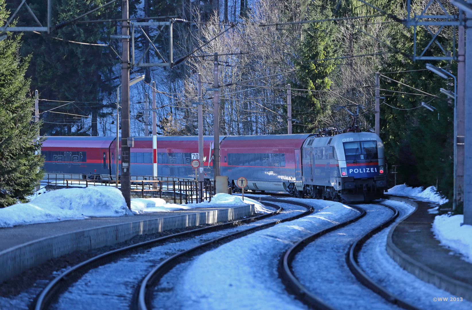 ÖBB Polizei Taurus 1116 250