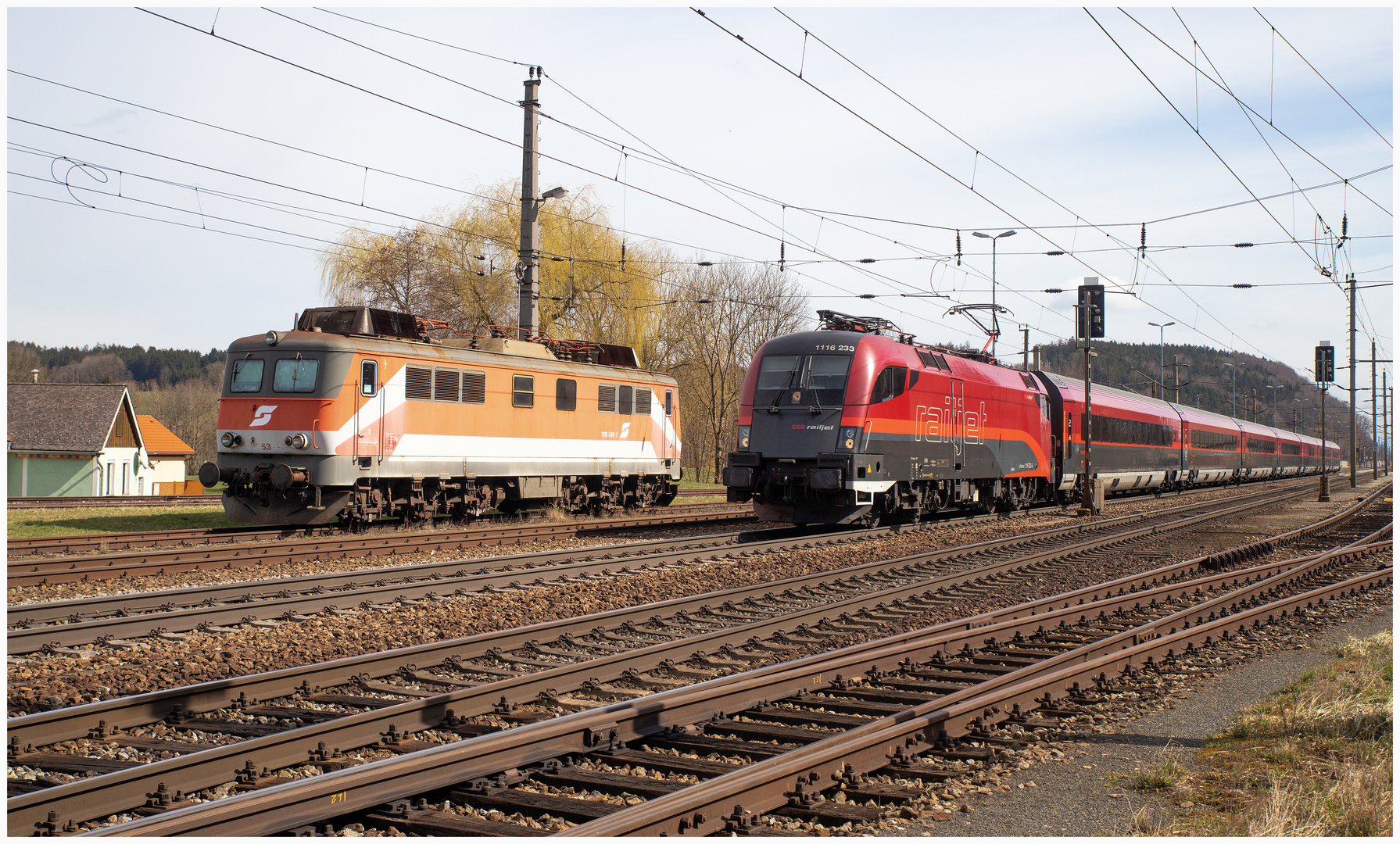 ÖBB railjet nach Salzburg