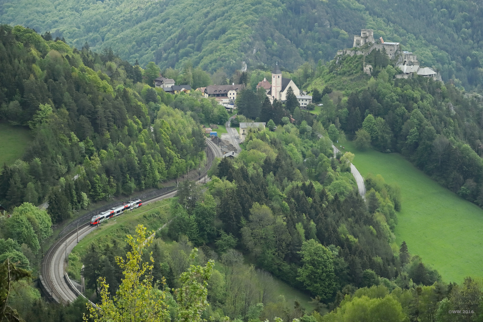 ÖBB Talent in Klamm Schottwien