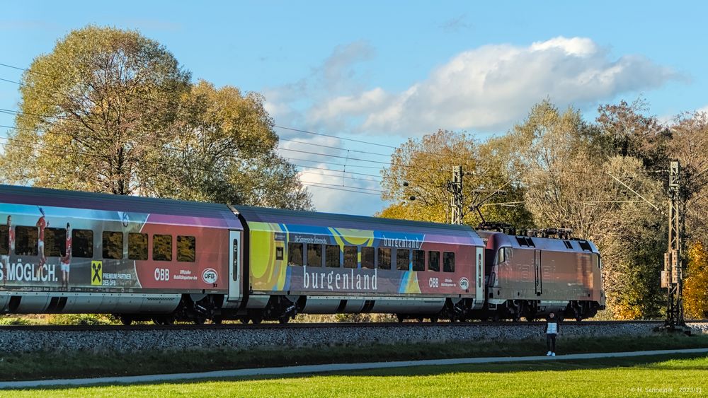 ÖFB-railjet nach München