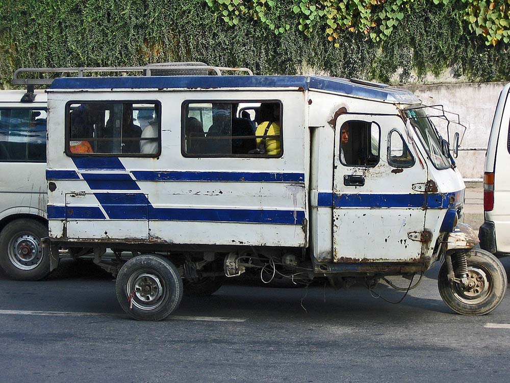 Öffentliche Verkehrsmittel in Kathmandu