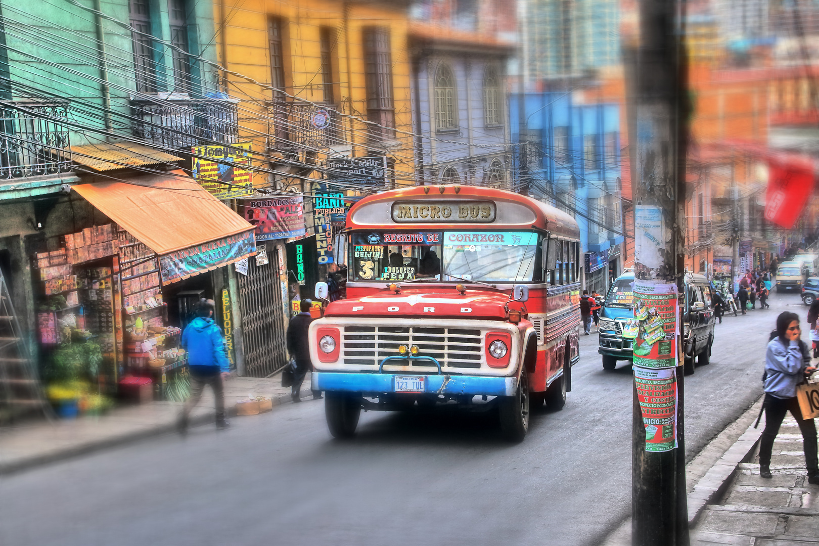 Öffentliches Verkehrsmittel La Paz