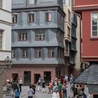 Öffnung der neuen Frankfurter Altstadt - hier Krönungsweg Ecke Hühnermarkt