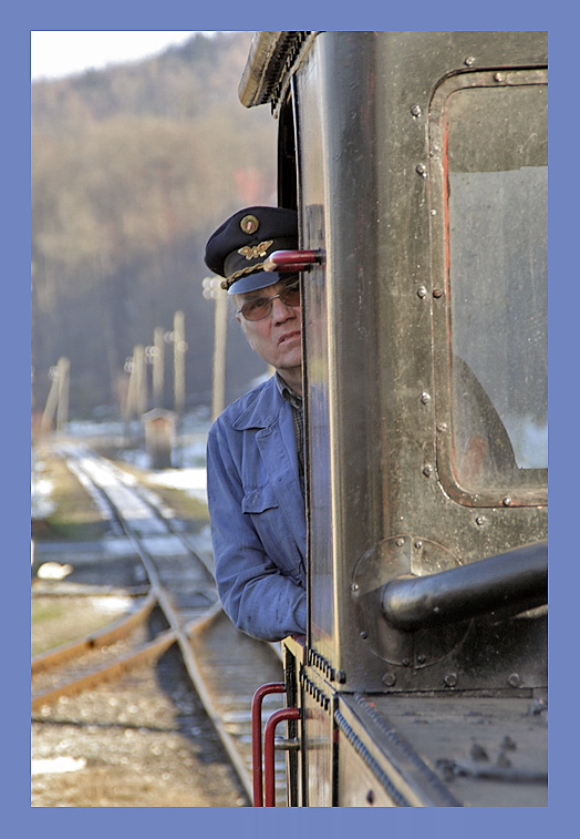 ÖGEG-Lokführer bei der Steyrtalbahn