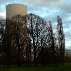 Öko+Strom = Kühlturm in Orsoy