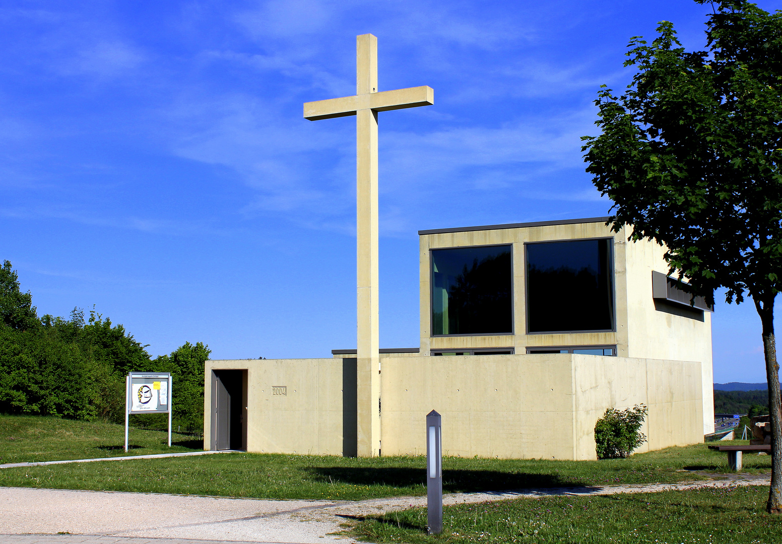 Ökumenische Autobahn Kapelle Emmaus im Hegau