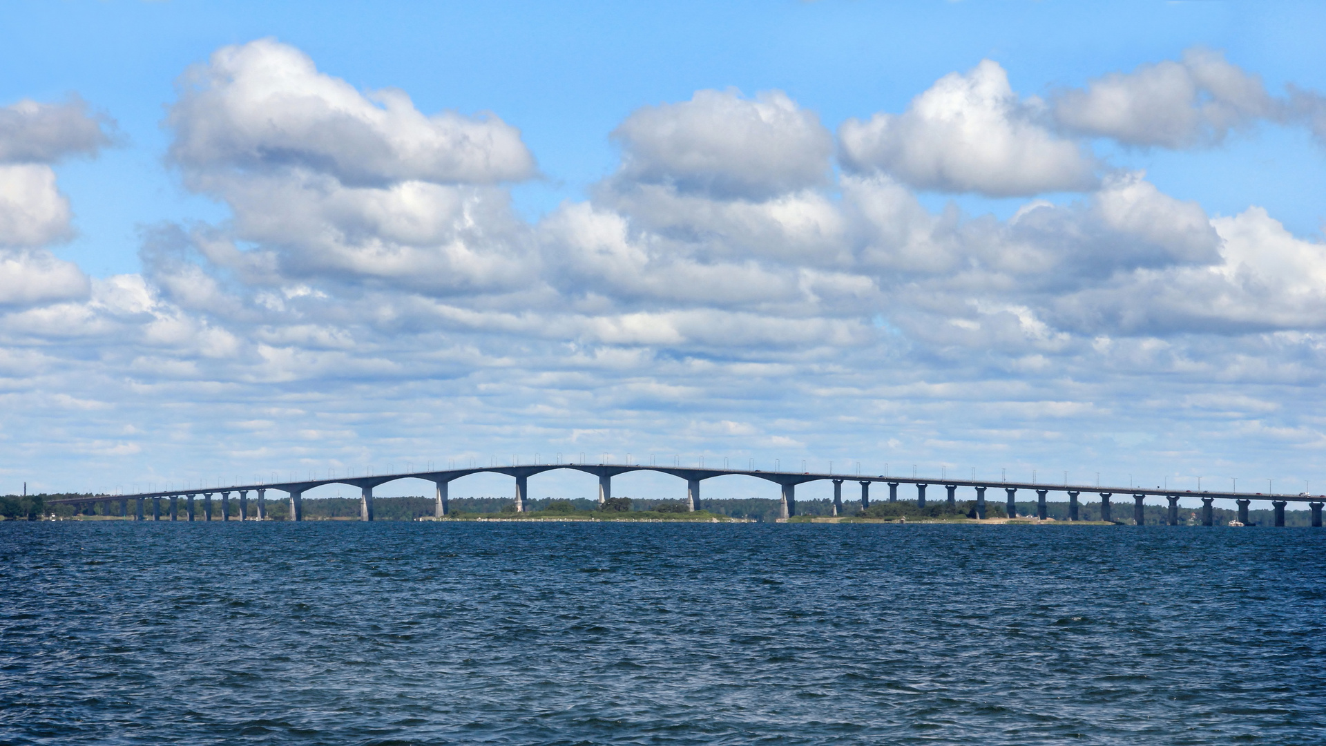 Ölandbrücke - irgendwann muss dann mal Schluss sein... 