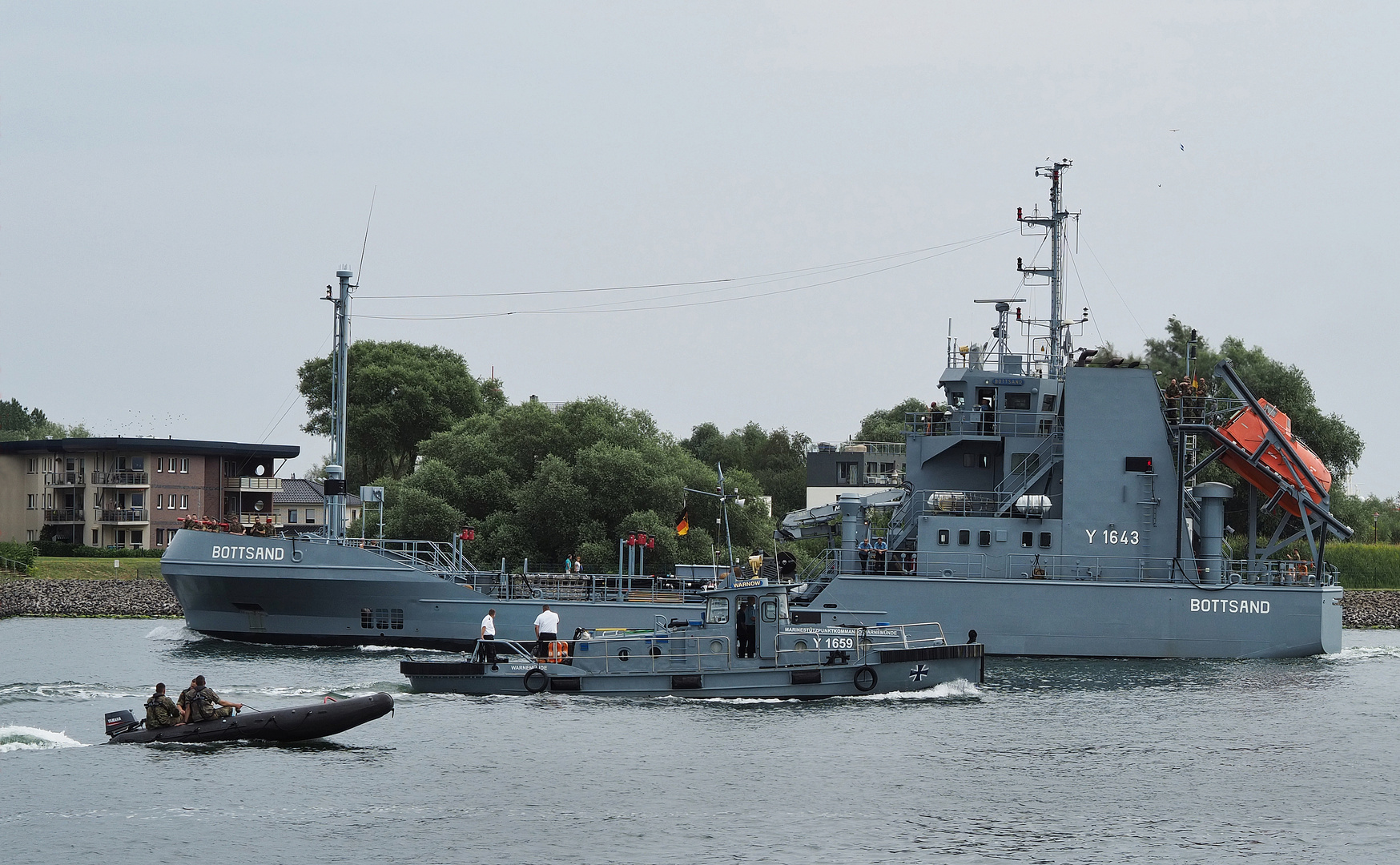 Ölauffangschiff BOTTSAND Foto & Bild motive, bottsand, hanse sail