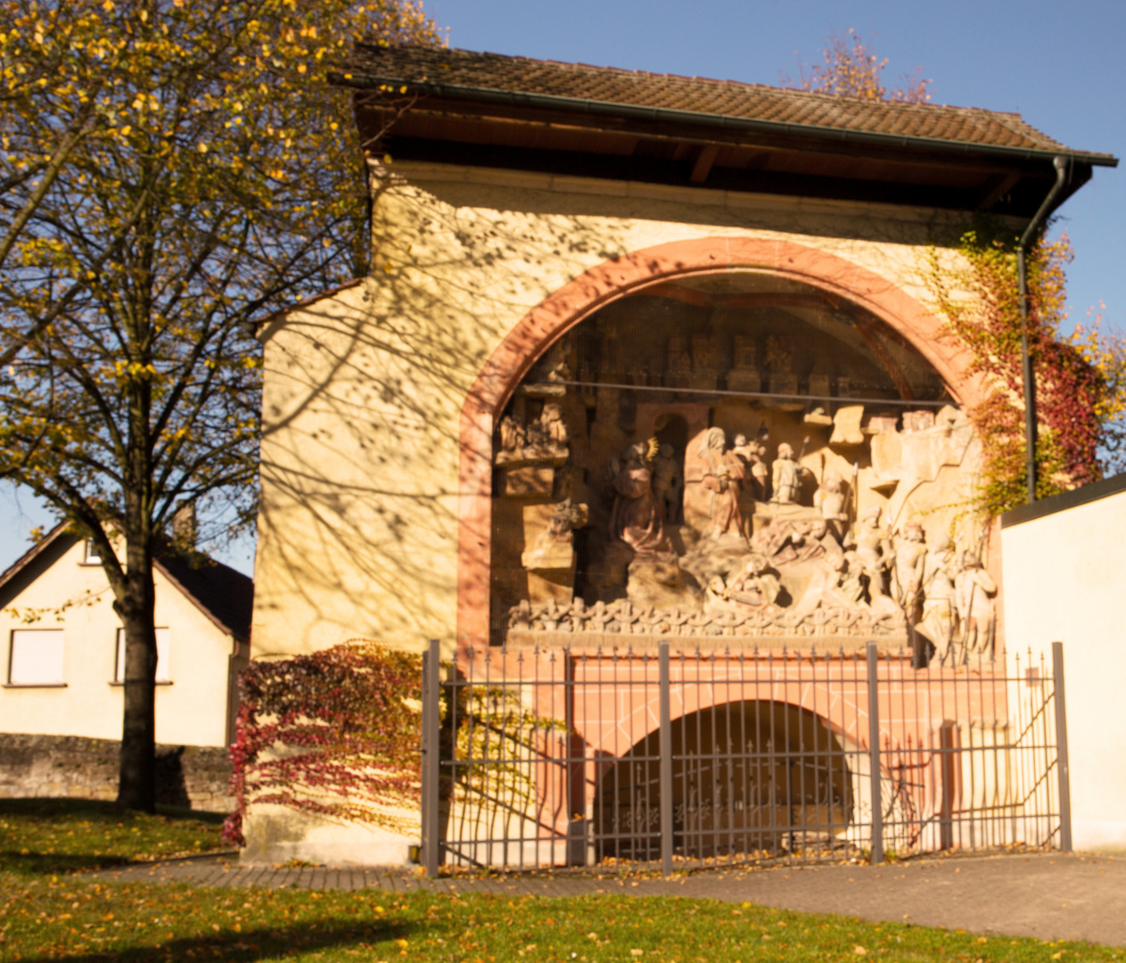 Ölberg im alten Friedhof aus dem 16. Jahrhundert