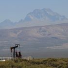 Ölförderung bei Malargüe (Provinz Mendoza/Argentinien)