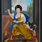 Ölgemälde, Das Mädchen mit der Seifenblase, 1674 von Pierre Mignard