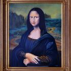 Ölgemälde, Mona Lisa von Leonardo da Vinci