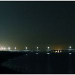 Ölhafen in der Nacht
