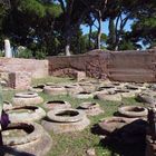 Ölkrüge in Ostia Antica