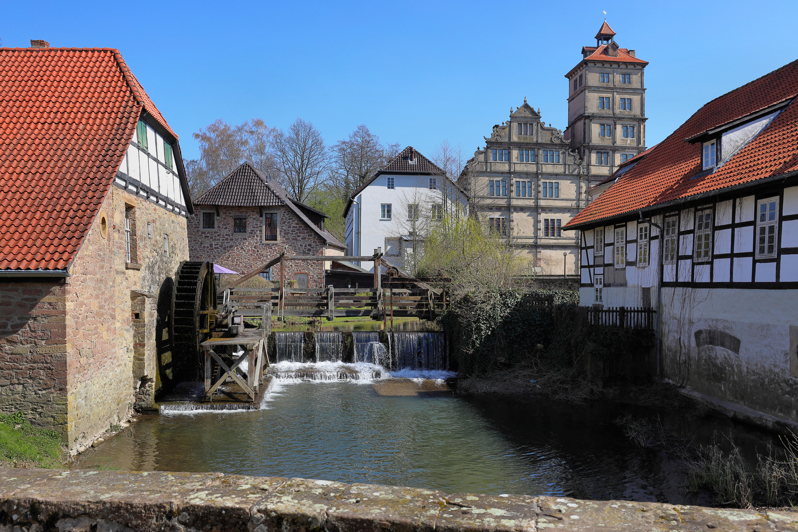 Ölmühle und Schloss Brake