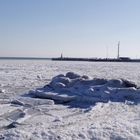 Oeresund Harbour in Ice