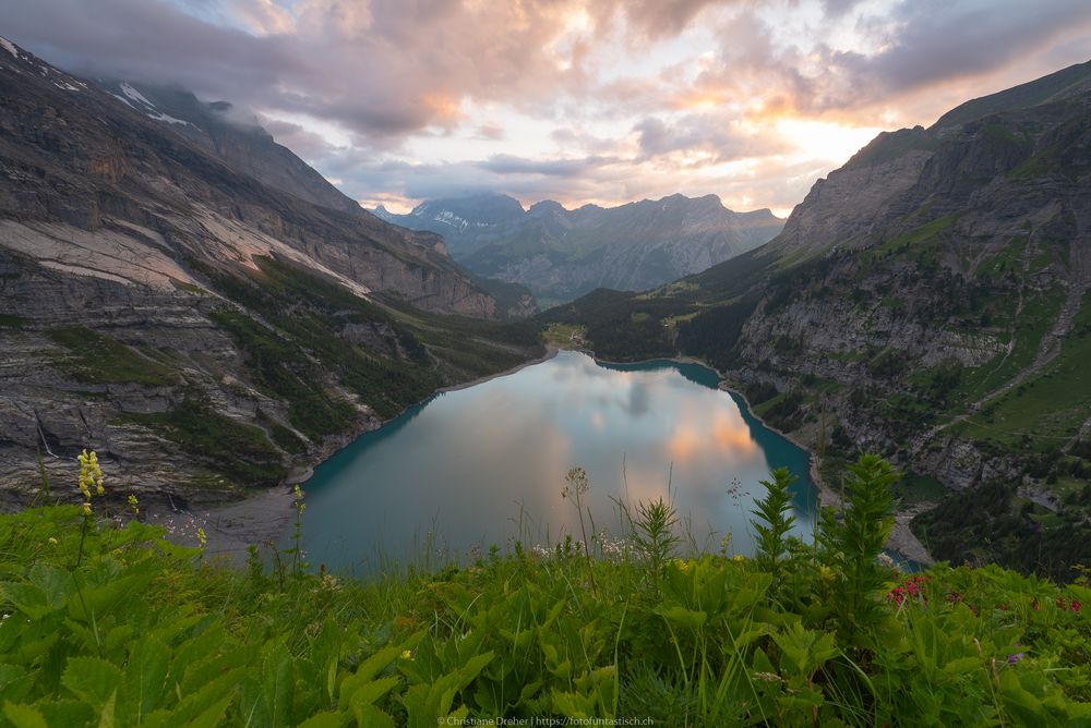 Oeschinensee Evening Light