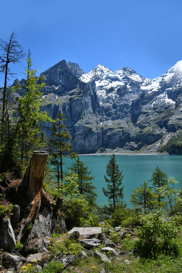 Oeschinensee hoch