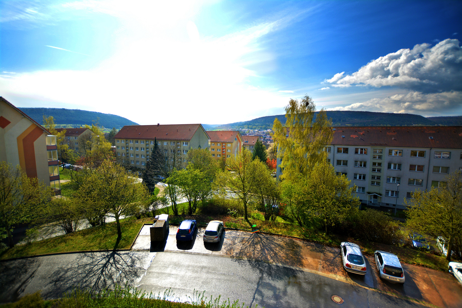 Österlicher Sonnenschein