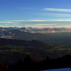 Österreichische Alpen - Blick von Sulzberg